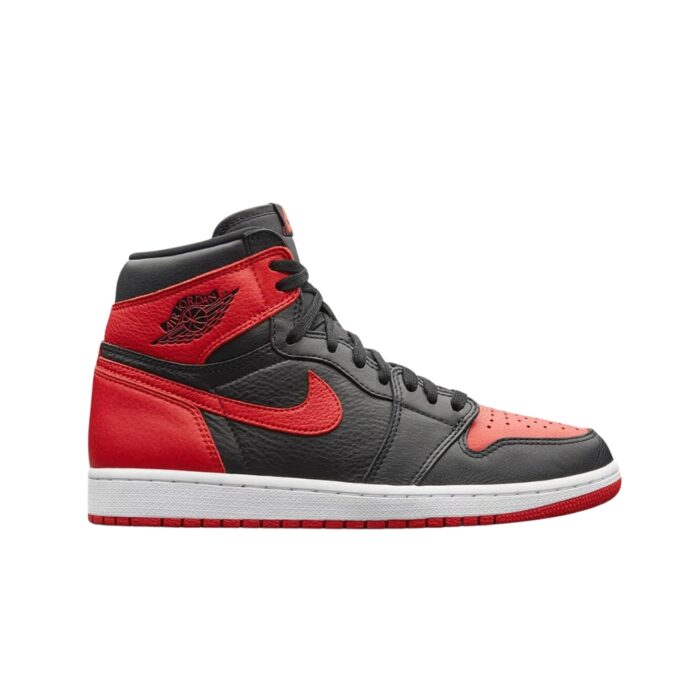 NIKE AIR JORDAN 1 RETRO HIGH HOMAGE TO HOME CHICAGO BLACK WHITE UNIVERSITY RED AR9880 023 - Image 2