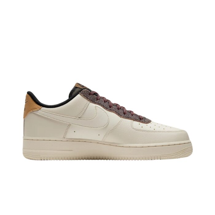 NIKE AIR FORCE 1 LOW FOSSIL WHEAT SHIMMER CK4263 200 - Image 2