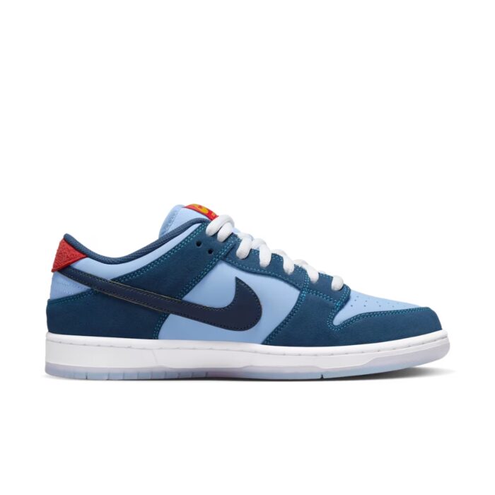 NIKE SB DUNK LOW PRO WHY SO SAD COASTAL BLUE LIGHT CURRENT BLUE DX5549 400 - Image 2