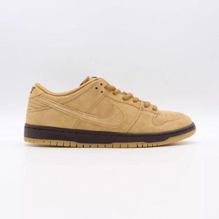 NIKE SB DUNK LOW PRO WHEAT BAROQUE BROWN GUM MOCHA BQ6817 204 - Image 2