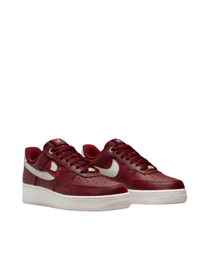 NIKE AIR FORCE 1 LOW 07 PREMIUM HISTORY OF LOGOS TEAM RED DZ5616 600