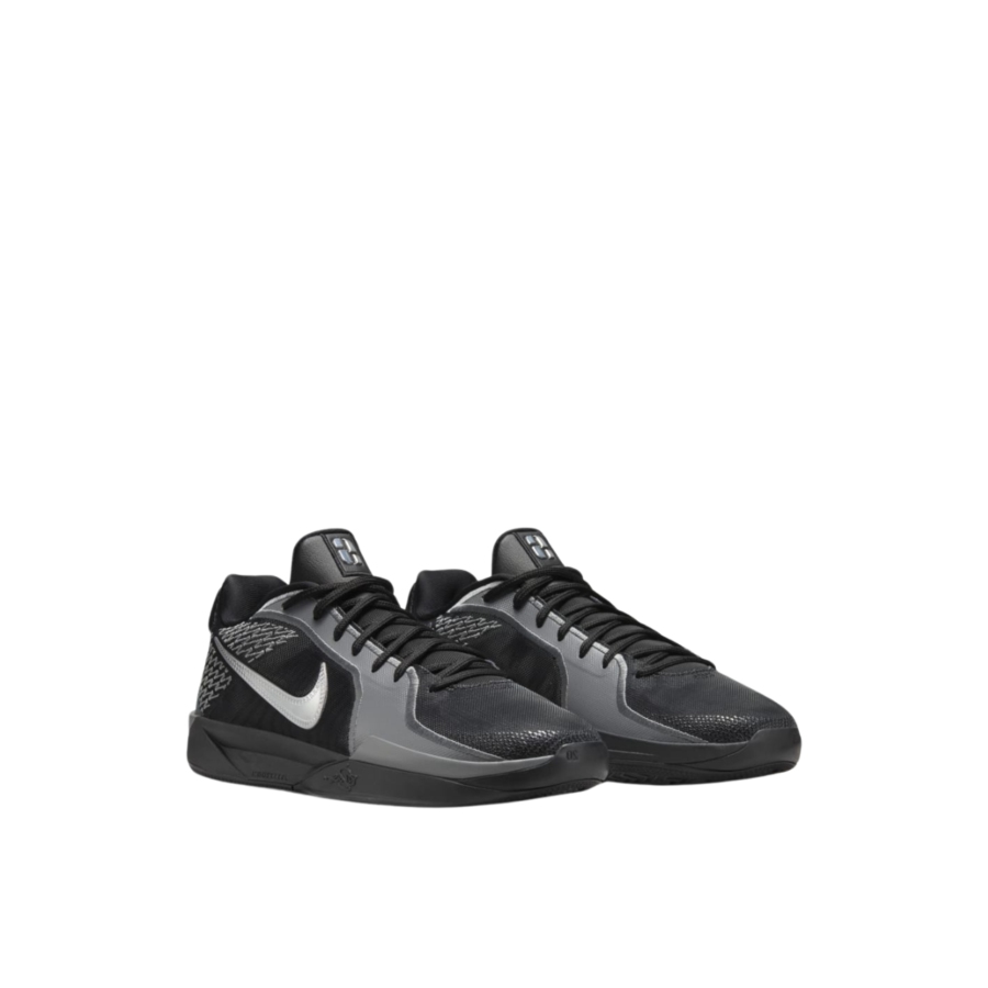NIKE SABRINA 2 MIRRORED BLACK SMOKE GREY OPTI YELLOW METALLIC SILVER FQ2174 001
