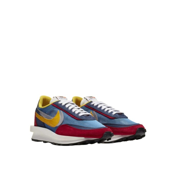 NIKE LD WAFFLE SACAI ARSITY BLUE DEL SOL VARSITY RED BLACK BV0073 400