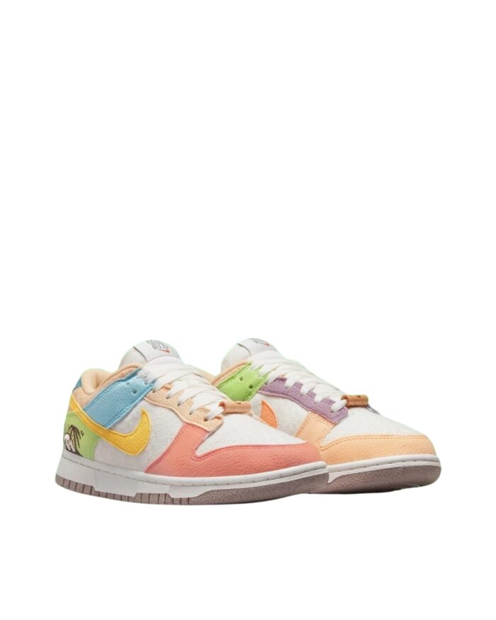 NIKE DUNK LOW RETRO SUN CLUB SAIL SANDED GOLD LT MADDER ROOT DQ0265 100