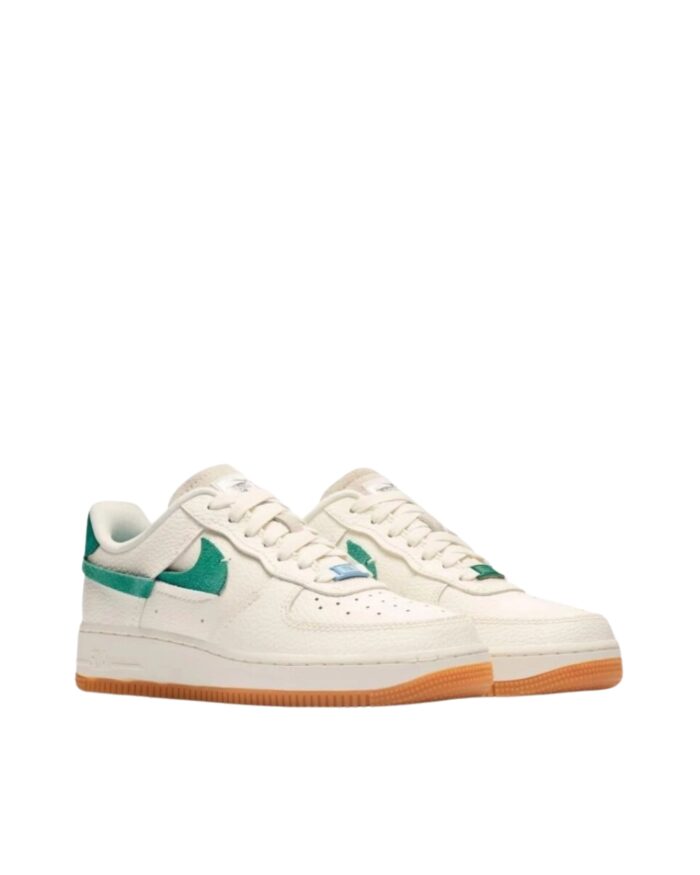 NIKE AIR FORCE 1 VANDALIZED SAIL MYSTIC GREEN BV0740 100