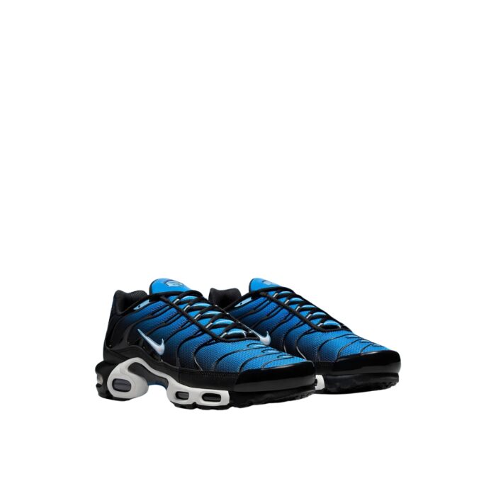 NIKE AIR MAX PLUS AQUARIUS PHOTO BLUE AND BLACK DM0032 402