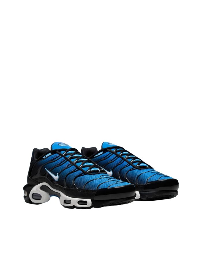 NIKE AIR MAX PLUS AQUARIUS PHOTO BLUE AND BLACK DM0032 402