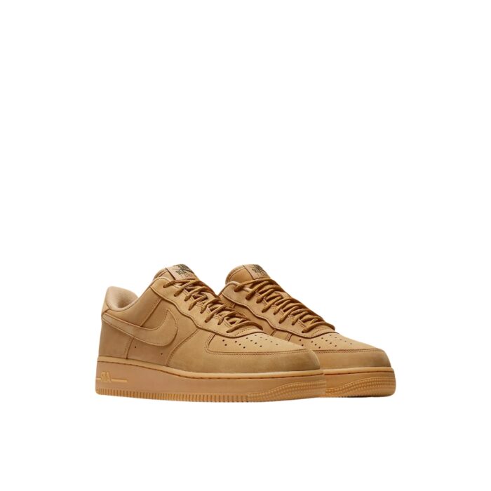 NIKE AIR FORCE 1 LOW FLAX GUM LIGHT BROWN OUTDOOR GREEN AA4061 200