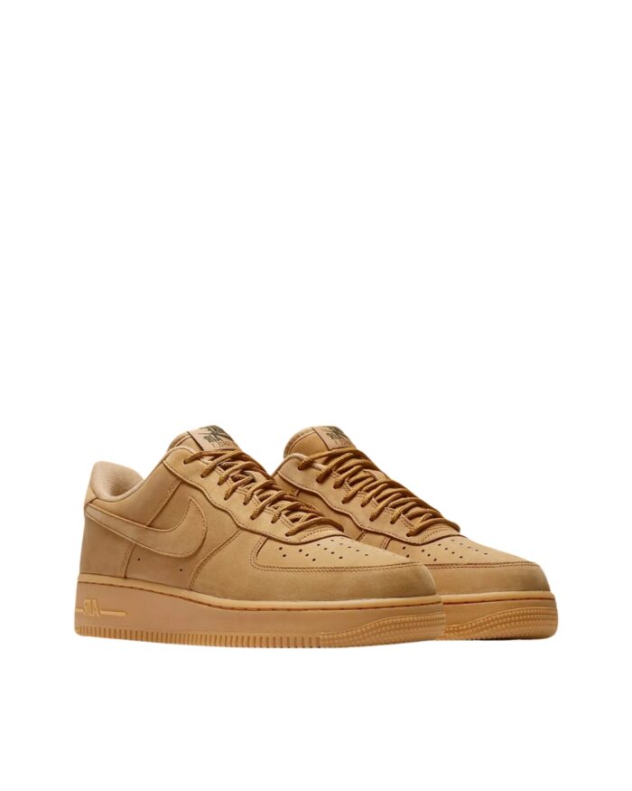 NIKE AIR FORCE 1 LOW FLAX GUM LIGHT BROWN OUTDOOR GREEN AA4061 200