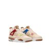 NIKE AIR JORDAN 4 RETRO GS WILD THINGS PEARL WHITE DARK DRIFTWOOD GYM RED DH0572 264