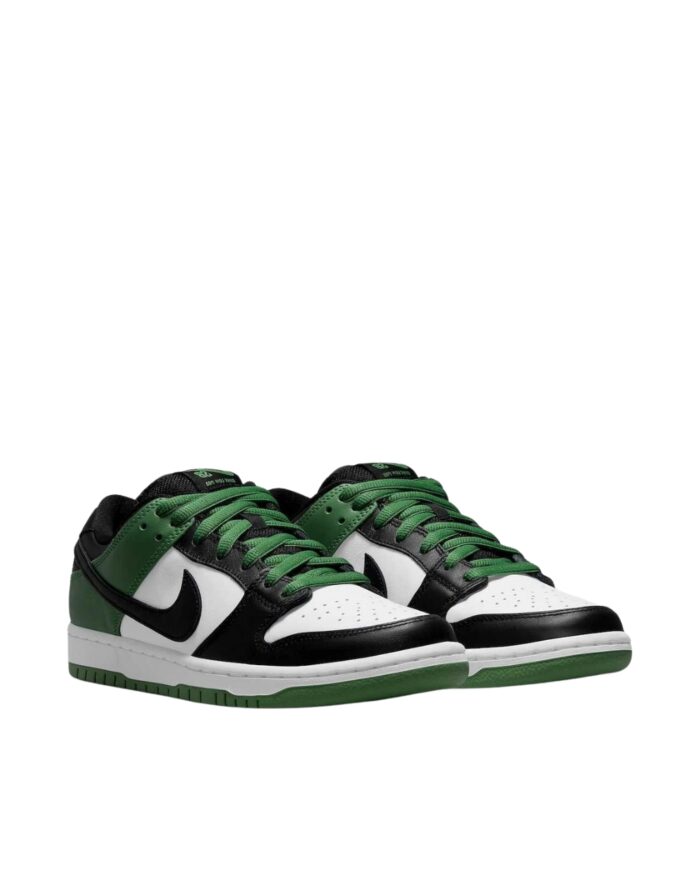 NIKE SB DUNK LOW CLASSIC GREEN BLACK WHITE BQ6817 302