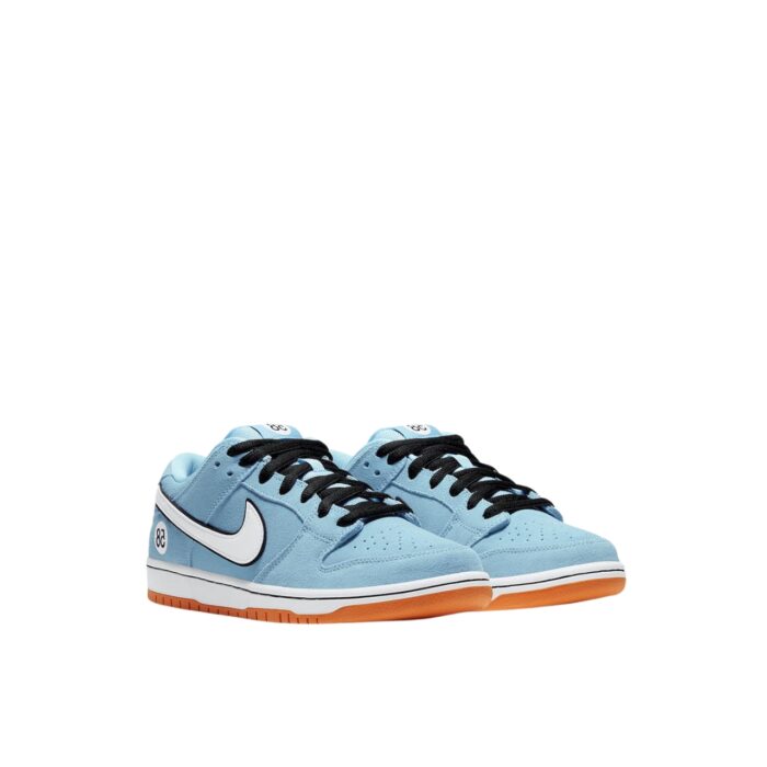 NIKE SB DUNK LOW CLUB 58 GULF BLUE CHILL SAFETY ORANGE BLACK WHITE BQ6817 401