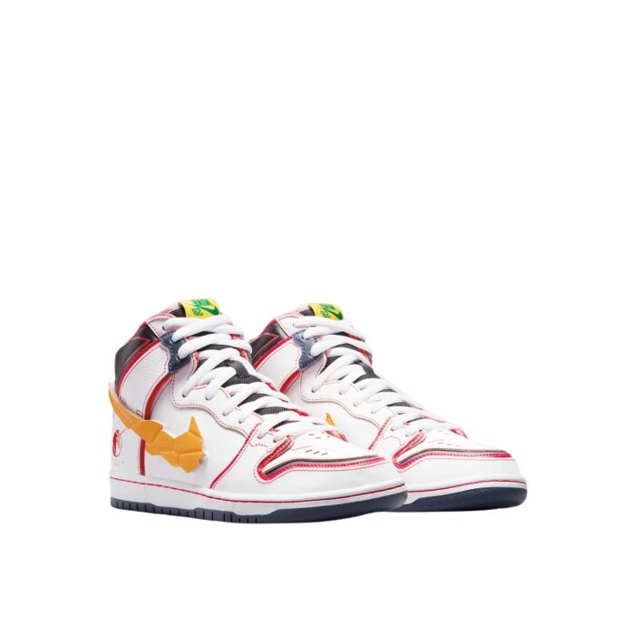 NIKE SB DUNK HIGH UNICORN RX GUNDAM WHITE AMARILLO DH7717 100