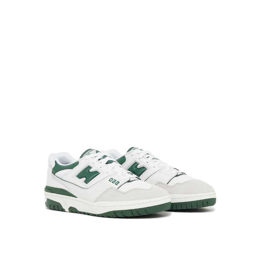 NEW BALANCE 550 WHITE GREEN BB550WT1