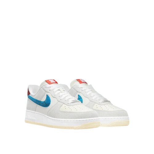 NIKE AIR FORCE 1 5 ON IT WHITE GREY FOG IMPERIAL BLUE DM8461 001