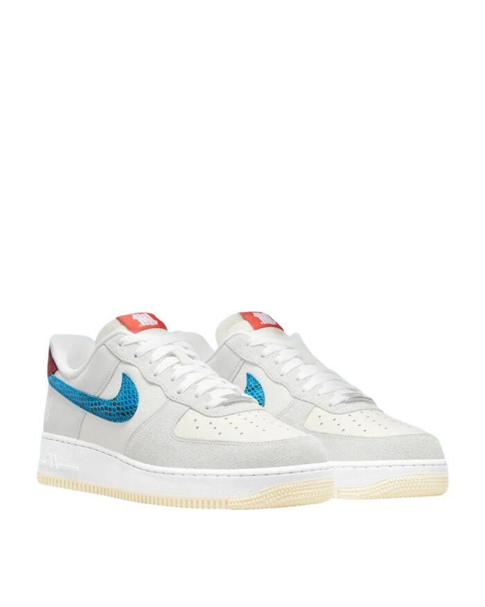 NIKE AIR FORCE 1 5 ON IT WHITE GREY FOG IMPERIAL BLUE DM8461 001