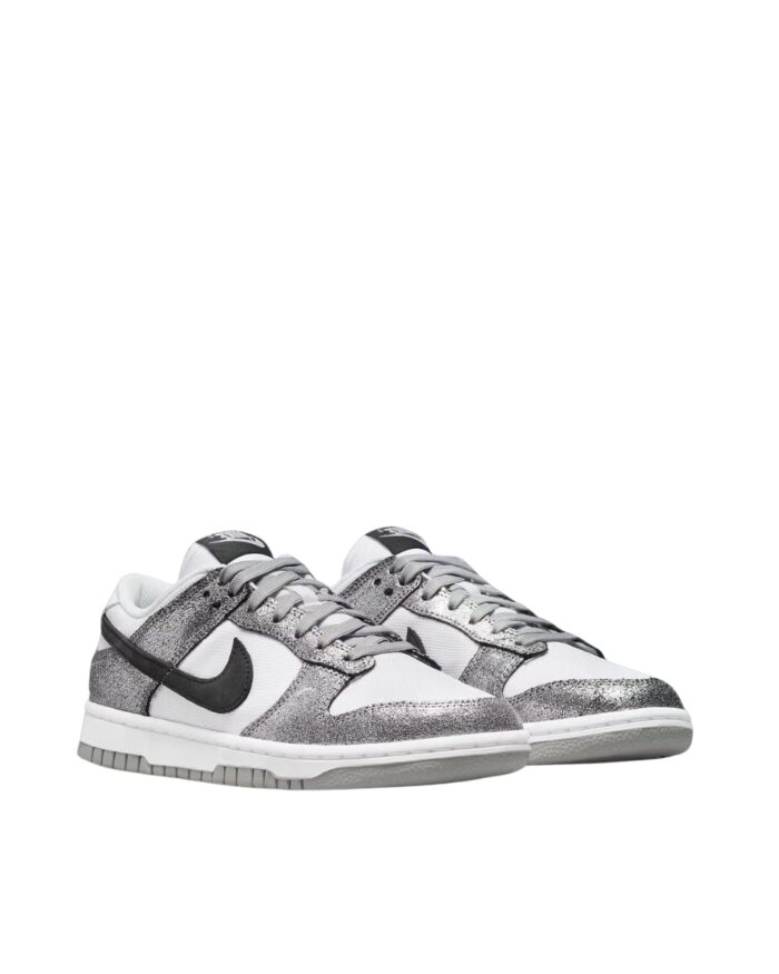 NIKE DUNK LOW SHIMMER CRACKED SILVER WHITE DO5882 001