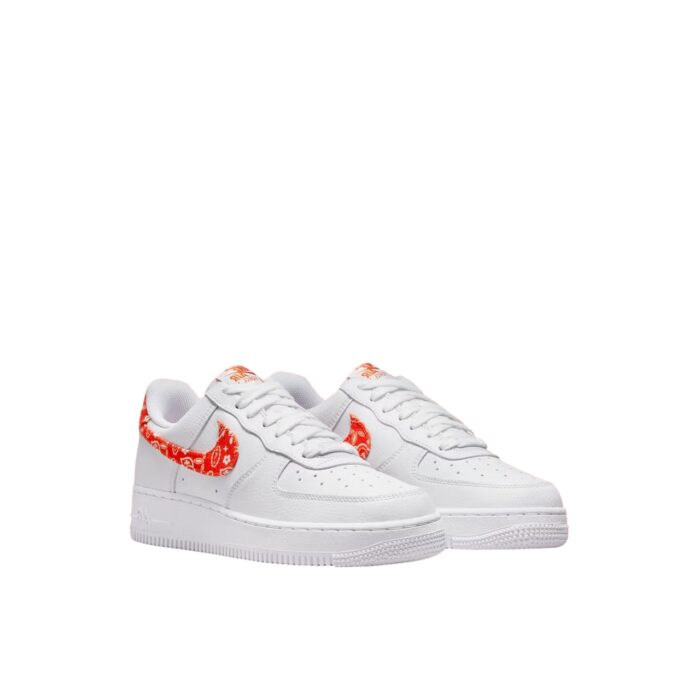 NIKE AIR FORCE 1 LOW ORANGE PAISLEY WHITE RUSH ORANGE DJ9942 102