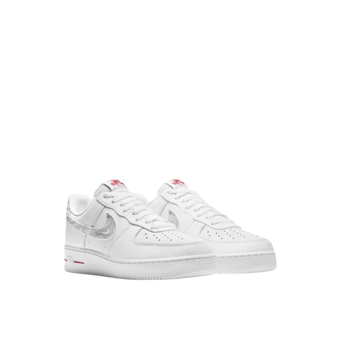 NIKE AIR FORCE 1 LOW TOPOGRAPHY PACK WHITE UNIVERSITY RED DH3941 100