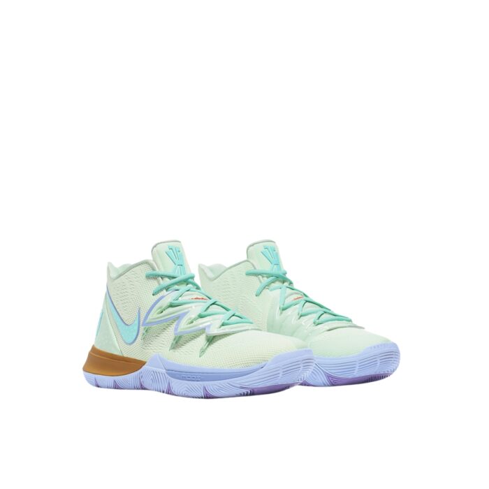 NIKE KYRIE 5 SPONGEBOB SQUIDWARD FROSTED SPRUCE ALUMIUM CJ695 300