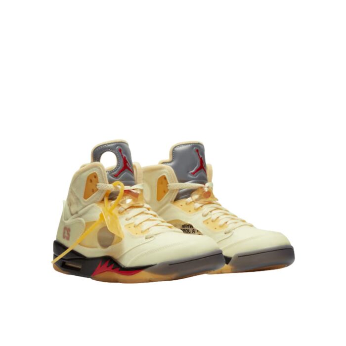 NIKE AIR JORDAN 5 SAIL OW DH8565 100