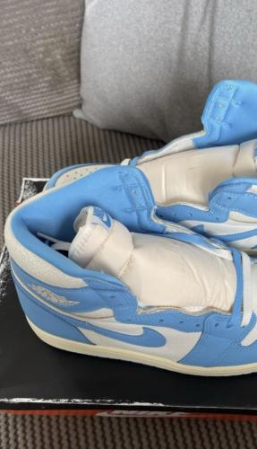 NIKE AIR JORDAN 1 HIGH OG UNC REIMAGINED BLUE DZ5485 402 photo review