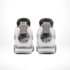 Rear view of the Air Jordan 4 White Cement 2025