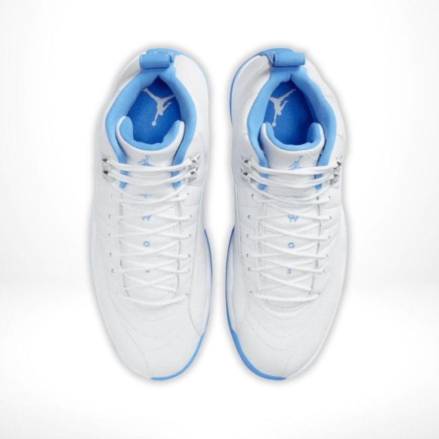 Top-down view of the Air Jordan 12