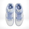 Top-down view of the Air Jordan 4