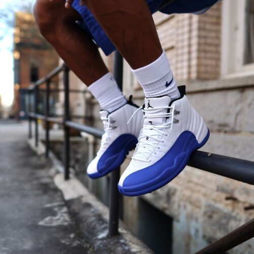 On-foot of the Air Jordan 12
