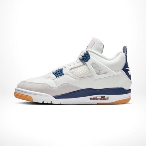 Medial side view of the Air Jordan 4