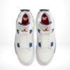 Top-down view of the Air Jordan 4