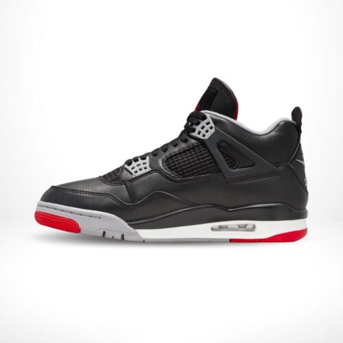 Medial side view of the Air Jordan 4