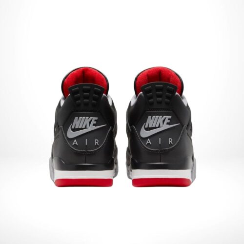 Rear view of the Air Jordan 4
