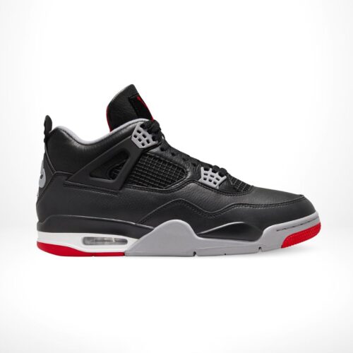 Side view of the Air Jordan 4