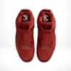 Top-down view of the Air Jordan 4