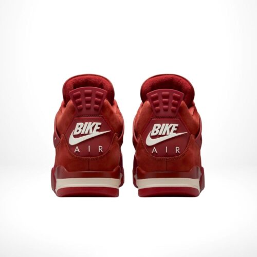 Rear view of the Air Jordan 4
