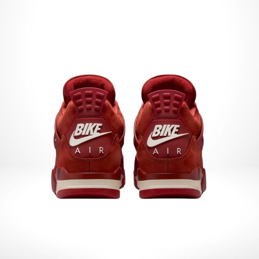 Rear view of the Air Jordan 4