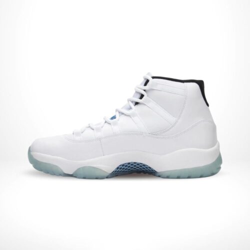 Medial side view of the Air Jordan 11