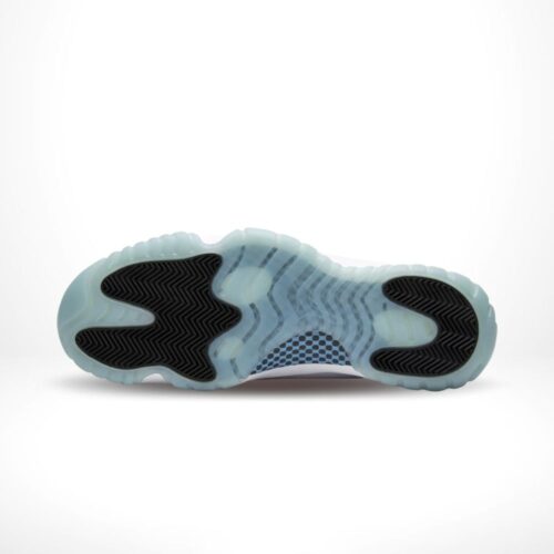 Bottom view of the Air Jordan 11