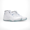 Angled front view of a full pair of Air Jordan 11