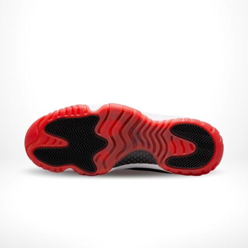 Bottom view of the Air Jordan 11