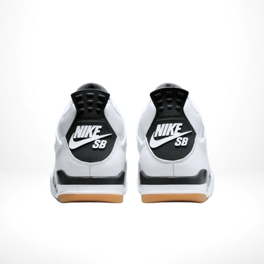 Rear view of the Air Jordan 4