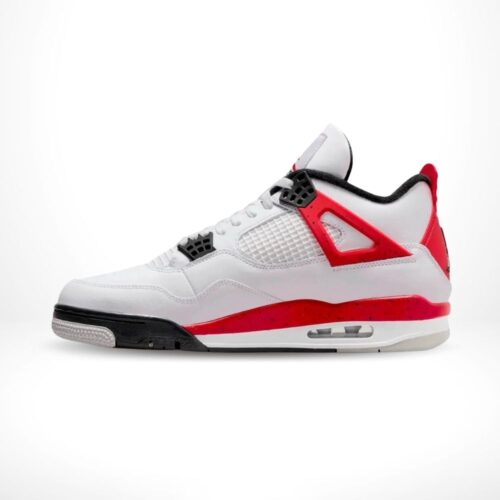 Medial side view of the Air Jordan 4
