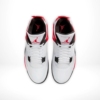 Top-down view of the Air Jordan 4