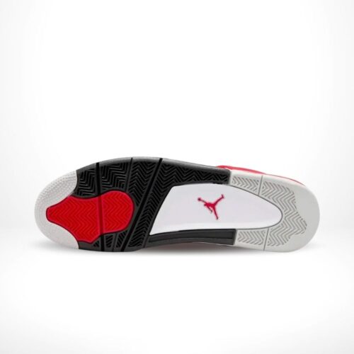 Bottom view of the Air Jordan 4