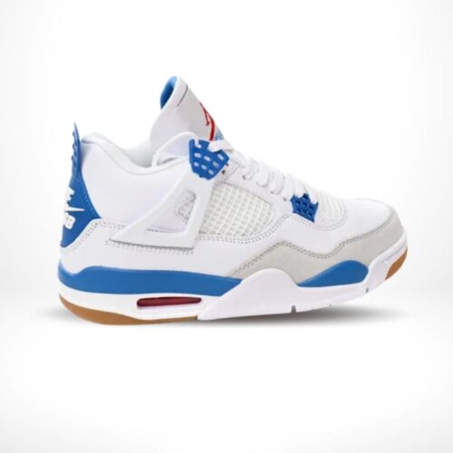 Medial side view of the Air Jordan 4