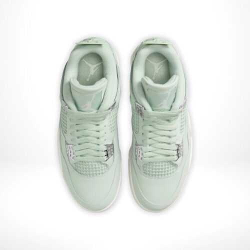 Top-down view of the Air Jordan 4