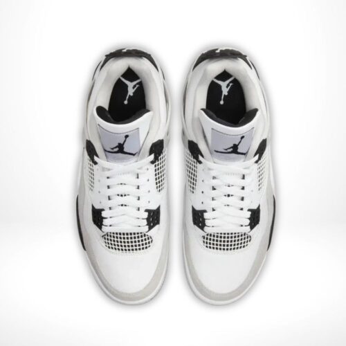 Top-down view of the Air Jordan 4
