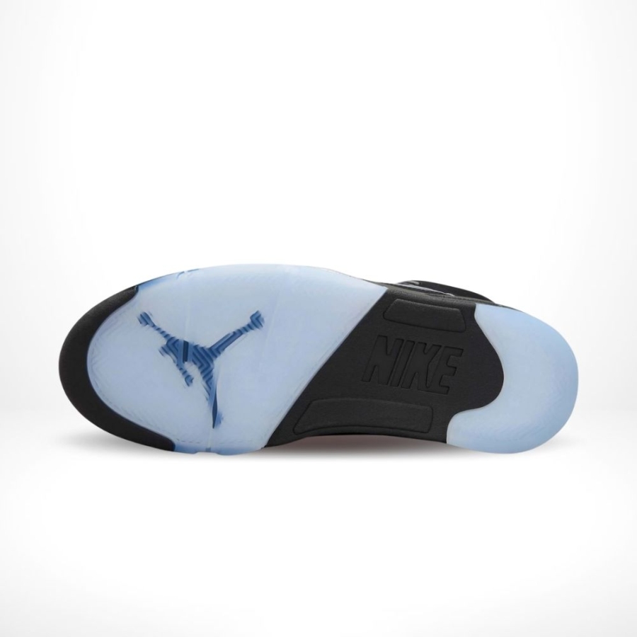 Bottom view of the Air Jordan 5